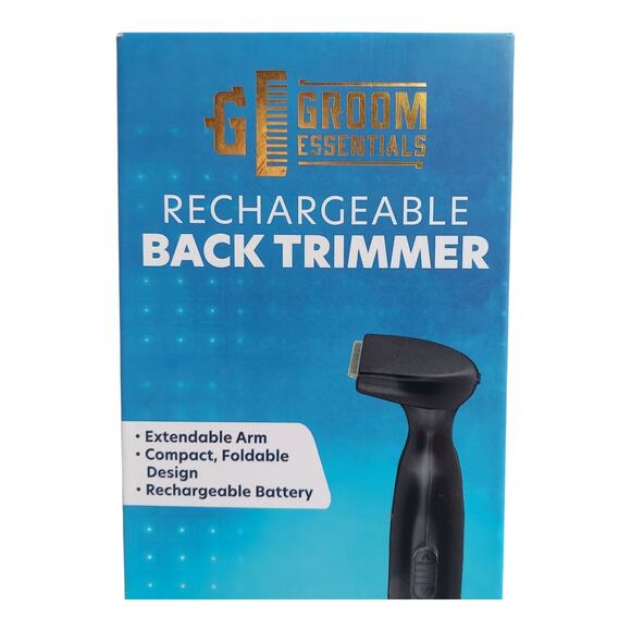 Electric Back Shaver and Hair Trimmer for Men Body Groomer with Extendable Ba... - Picture 4 of 7